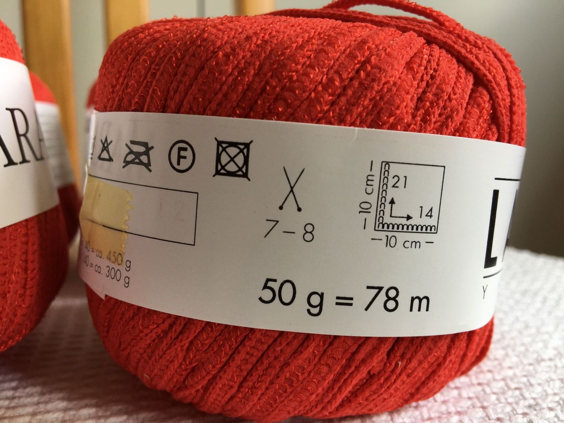 Lang Yarns Lana: Lang Yarns - Bändchengarn Mara, 6 Stück – Nuovo e nell'imballaggio originale da Meisterschwanden venduto da Lapins2019 2