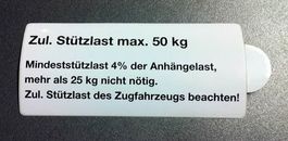 Stützlast 50kg, Stützlastkleber 50kg
