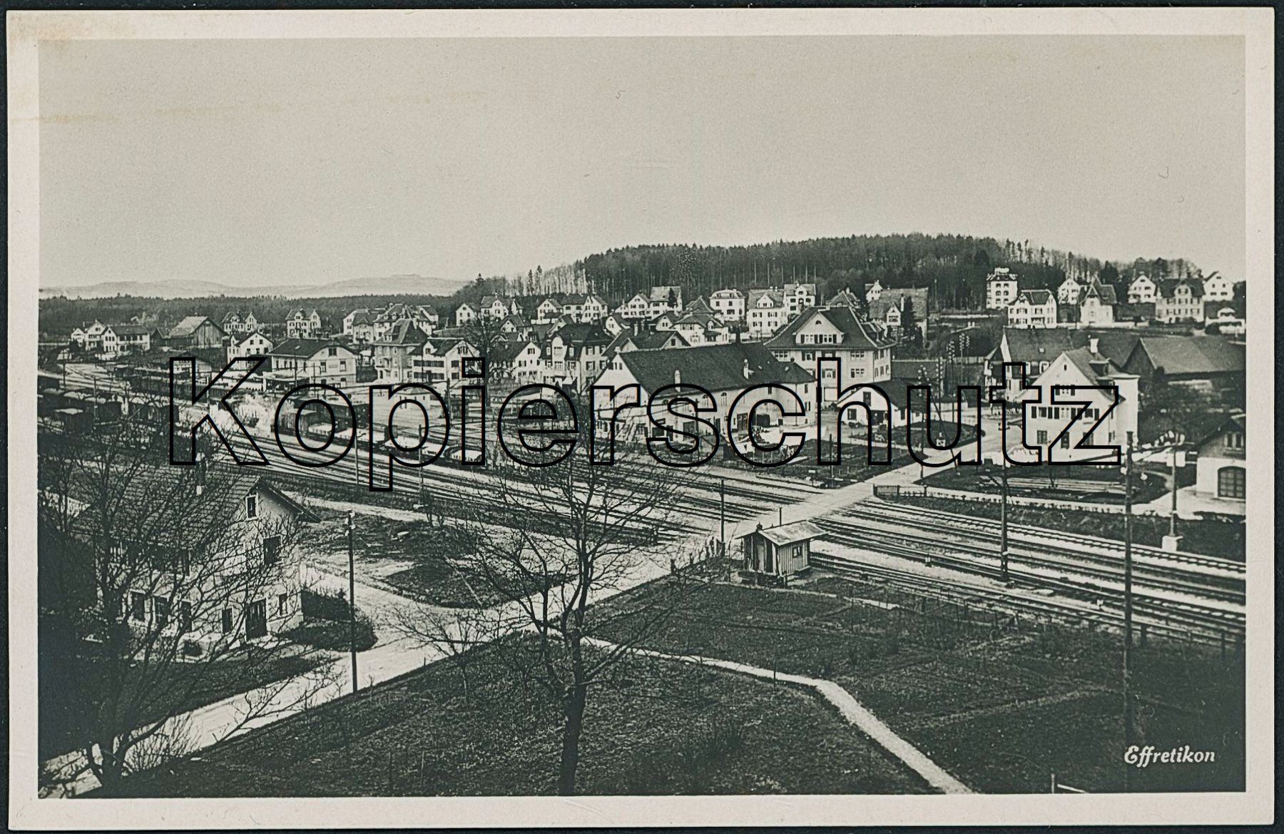 Cartes postales: ZH Effretikon - Bahnhof - Bahn – Neuf (Voir description) à Schindellegi par dolpitz