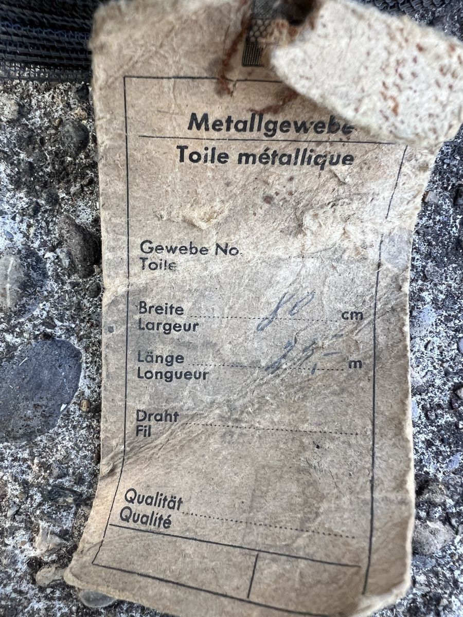 Gitter & Roste: Grosse Rolle Metallgitter – Gebraucht aus Dinhard von Stahlguss 2