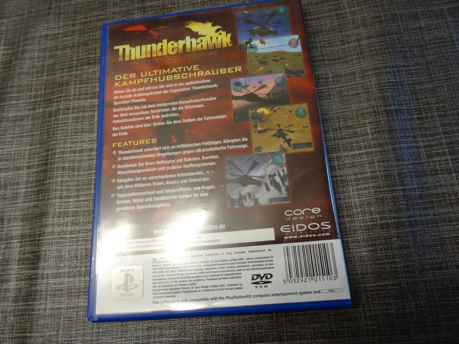 Giochi: Thunderhawk - Operation Phoenix PS2 – Usato da Olten venduto da Disc-Ausverkauf 2
