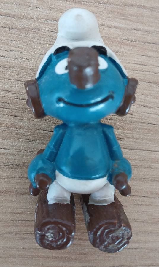 Schleich Statuette: Schlumpf - Roboter Schlumpf - Schleich PEYO 1983 – Usato da Walenstadt venduto da Numis68 1