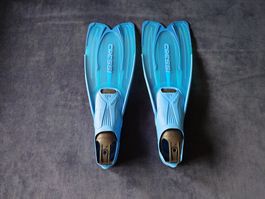 Cressi Agua Schwimmflossen Grösse 39/40 – Aquamarin – neu