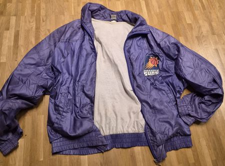 Phoenix Suns Windbreaker Jacke lila gebraucht