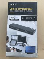 Targus USB 3.0 Docking Station Dual Video neu in OVP