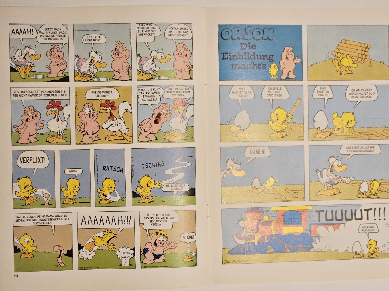 Fumetti: Garfield Comic Nr. 3/89 / #WT18 – Usato da Oberdorf BL venduto da BaldenEagle 2