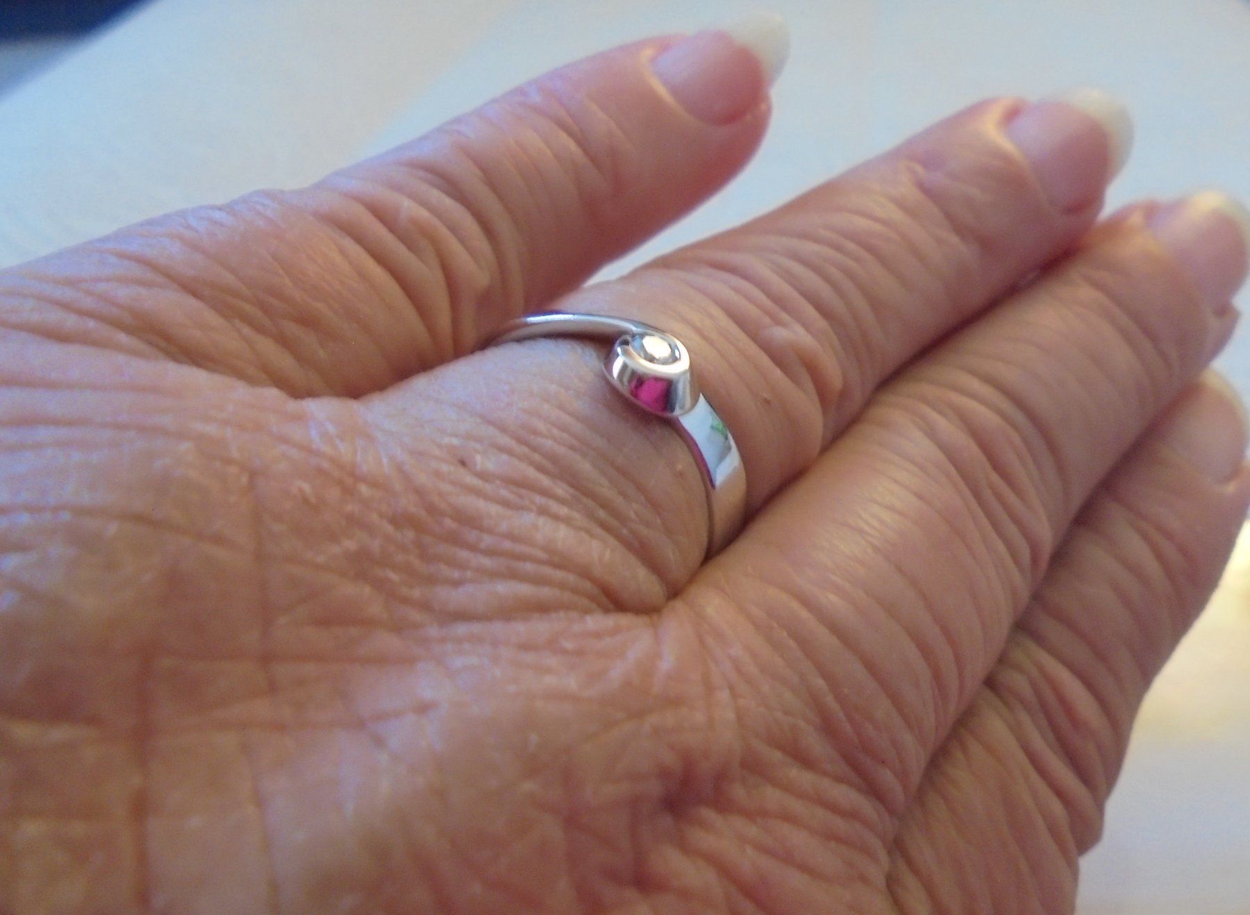 Ringe: Echtschmuck: Brillant-Silberring mit 1 Diamant 17/53 – Neu (gemäss Beschreibung) aus Zuchwil von maumauchi 6