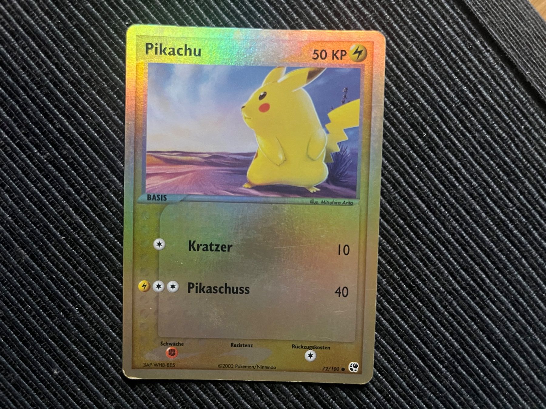 Pokémon Carte collezionabili: Pokemon Pikachu Reverse Holo Rare EX Sandstorm – Usato da Wabern venduto da Collectfun