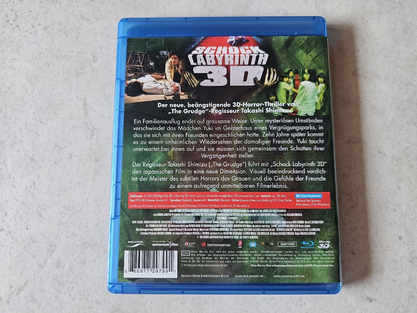 Tutti i DVDs: Schock Labyrinth  /  3D Bluray – Usato da Schneisingen venduto da backstore24 1