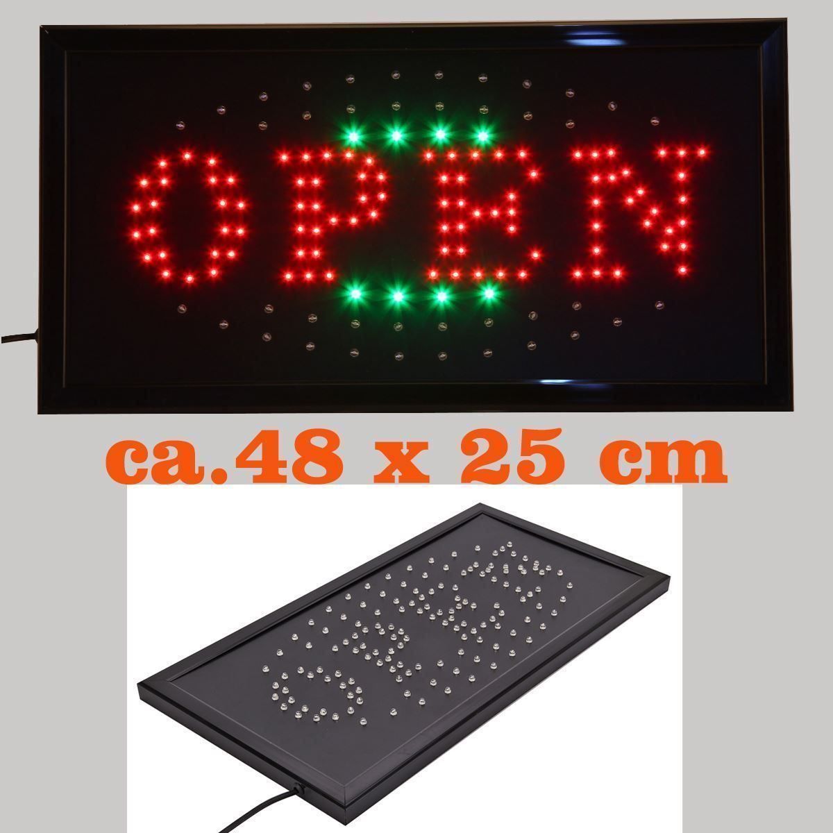 Lampen: OPEN Neon LED Leuchtreklame Nachtlicht – Neu (gemäss Beschreibung) aus Thun von 365buy