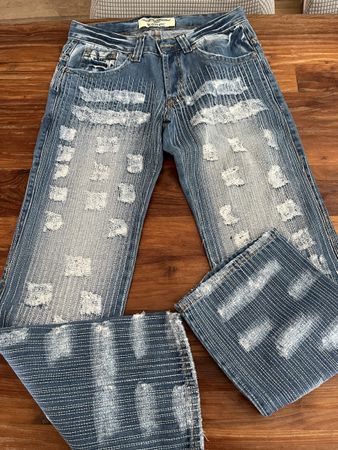 KABEEN Jeans Gr. 31, spezielles Design, Top Zustand!