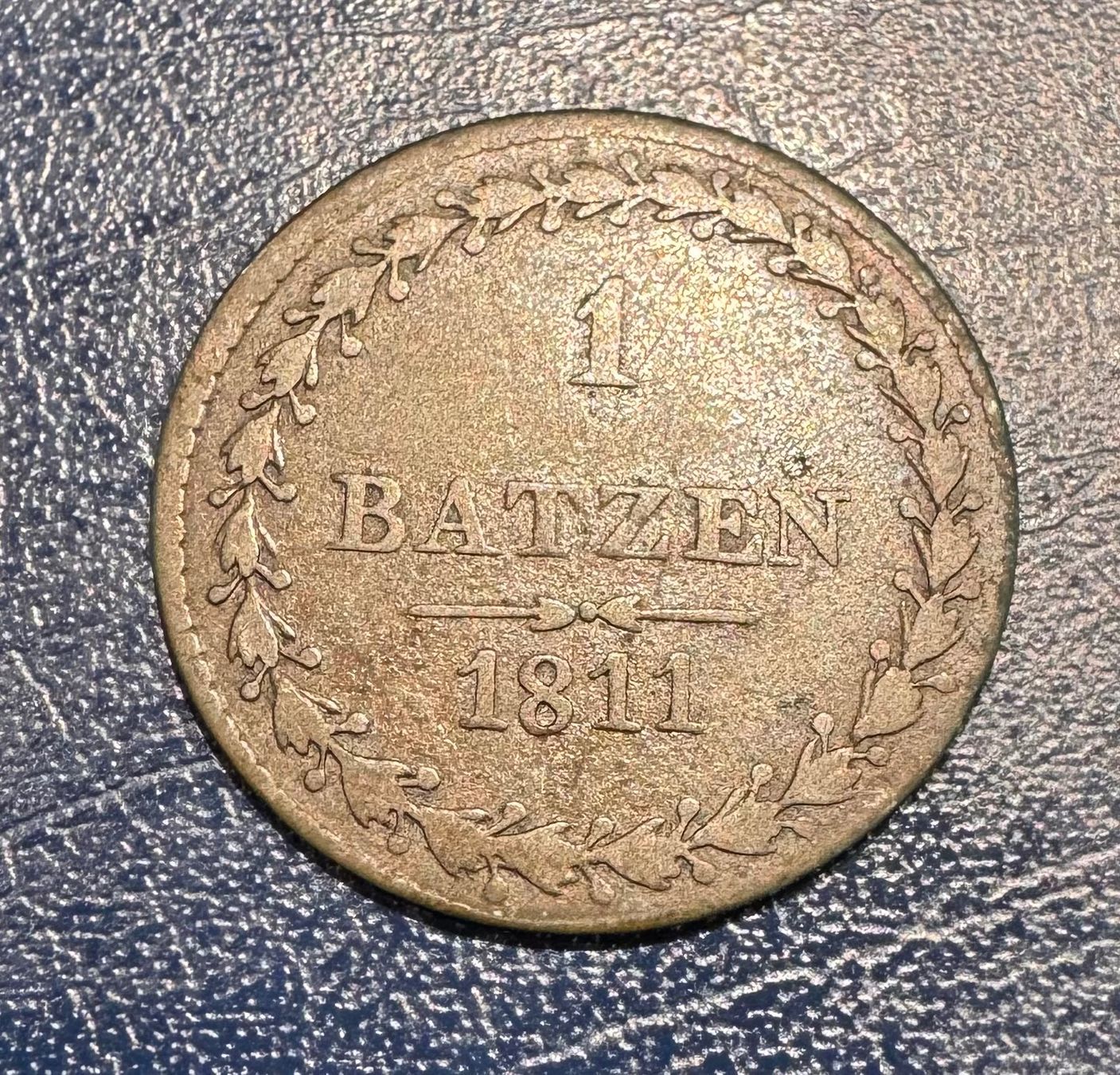 Tutti le monete: Kantonsmünze Uri, 1 Batzen 1811 – Usato da Ebikon venduto da Dmasterx