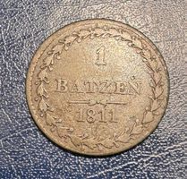 Kantonsmünze Uri, 1 Batzen 1811