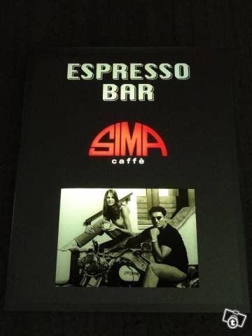 Spiegel: Beleuchteter Wandspiegel SIMA Kaffee – Gebraucht aus Schaan von Auring61 1