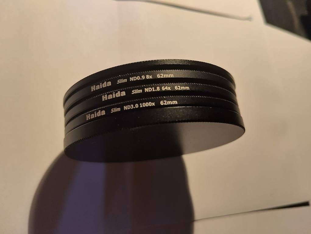Haida Filter: 3 ND Haida Filter in Cap 62 mm – Gebraucht aus Neu St. Johann von halfin