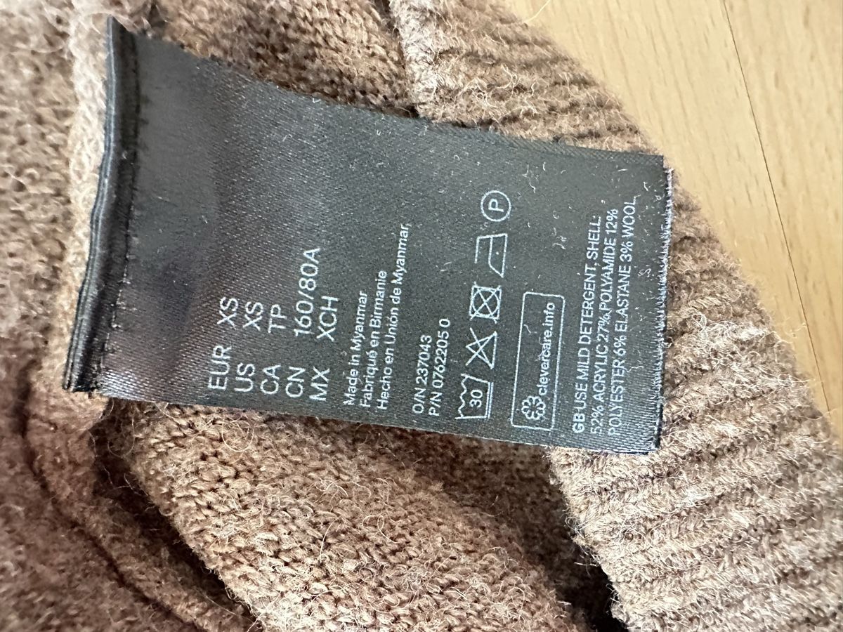 H&M Vestiti: Strickkleider Set, Grösse XS – Usato da Lampenberg venduto da Graziella_ 4