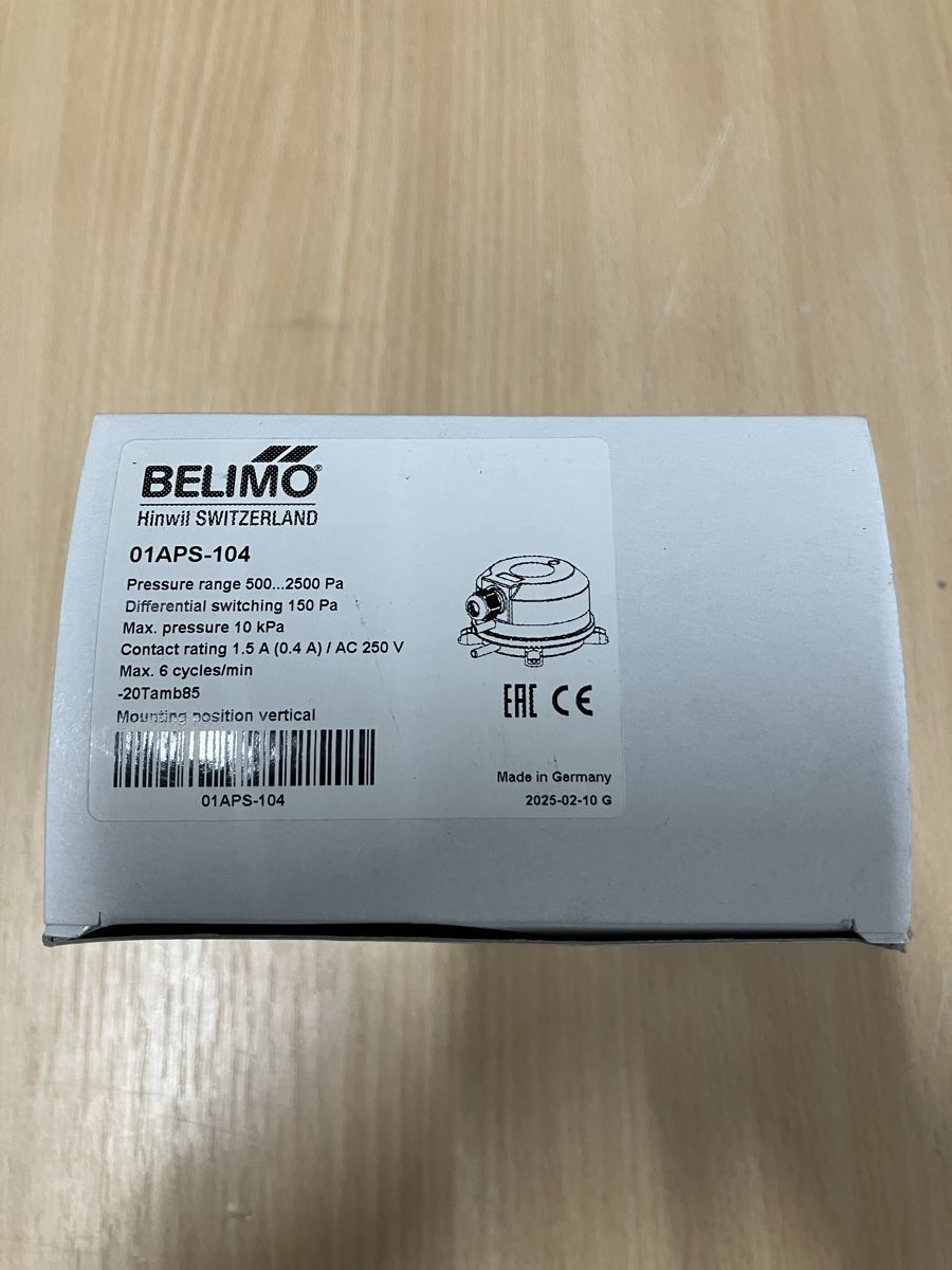 Interrupteurs: Belimo Differenzdruckschalter – Neuf avec emballage d'origine à Sevelen par Mjoschi 1