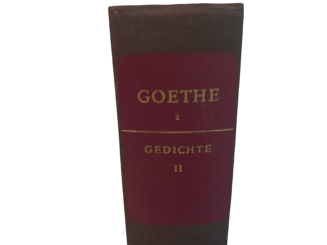 Livres: GOETHE GEDICHTE 11 Band 2 – D'occasion à Hünenberg par Restwert_Zug