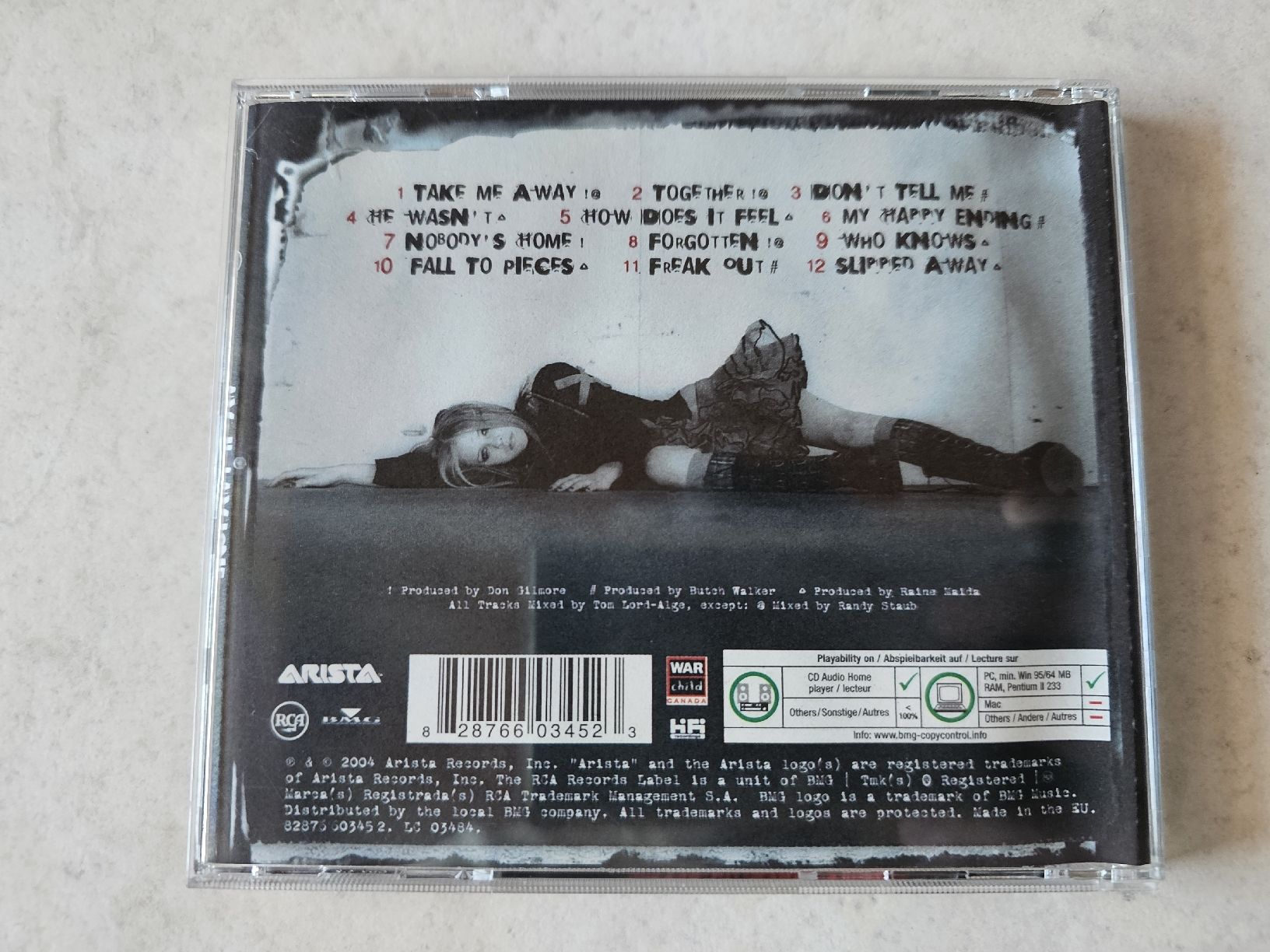 CDs: Avril Lavigne  -  Under My Skin – Gebraucht aus Schneisingen von backstore24 1