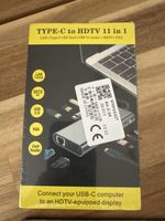 Type-C to HDTV 11 in 1 Adapter - NEU & OVP