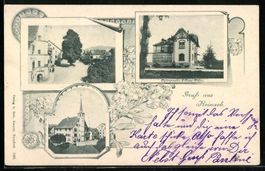 Reinach /Aargau, Lindenplatz, Kirche und