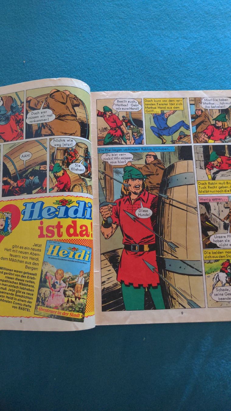 Fumetti: Robin Hood Comic Nr. 71 - Der Herr der Wälder, Bastei – Usato da Niederscherli venduto da Mon_Art 3