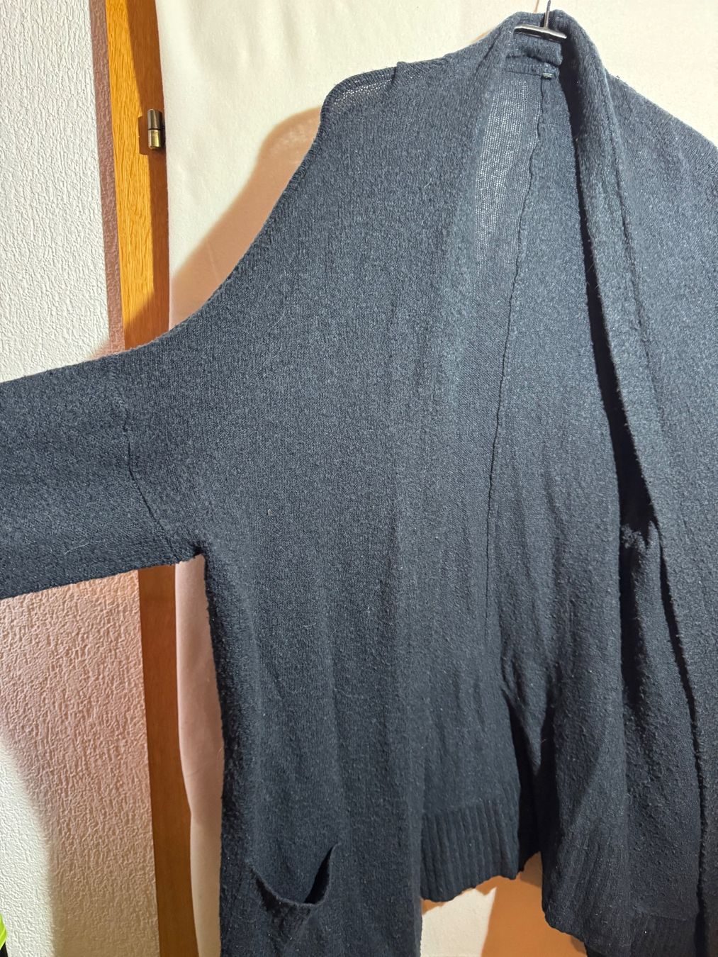 Giacche: Lange dunkelblaue Strickjacke ca Gr. XL – Usato da Grosswangen venduto da second_hand_dress 4