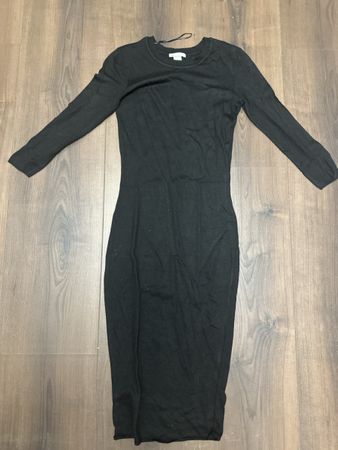 Damen Kleid schwarz Langarm Grösse XS guter Zustand
