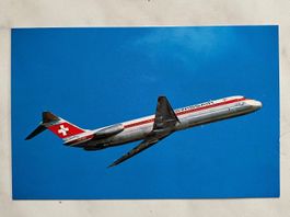 Ansichtskarte - DC-9 SWISSAIR