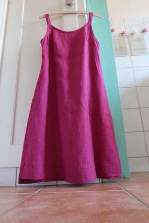 CozyBlue - Leinenkleid / robe en lin - S/M