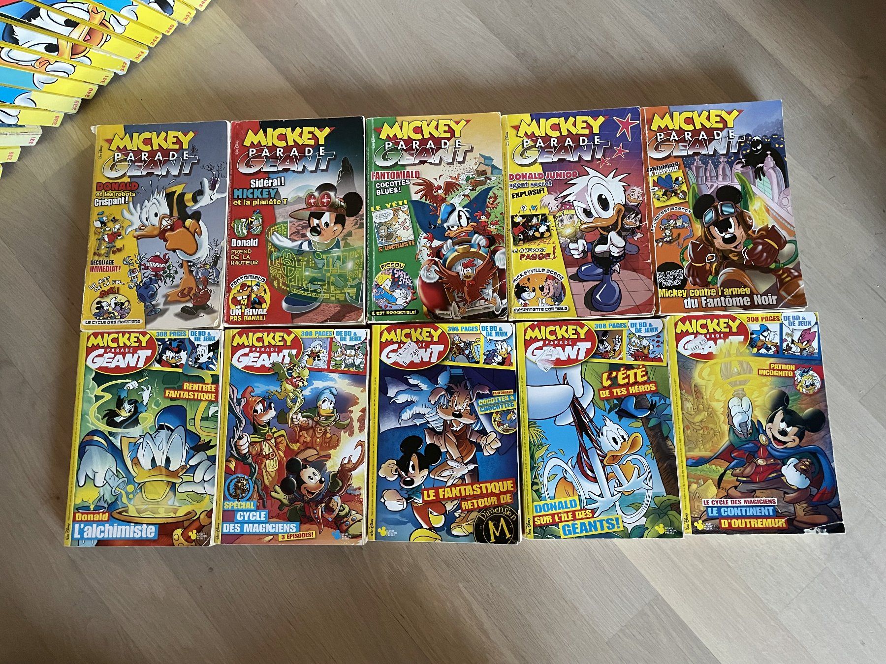 Comics: Mickey Parade Géant lot + suite 337-355 – Gebraucht aus Lausanne von lionelCr3 1