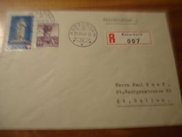 R-Brief 1940, Pj + PP-Frankatur, sauber-o Rorschach
