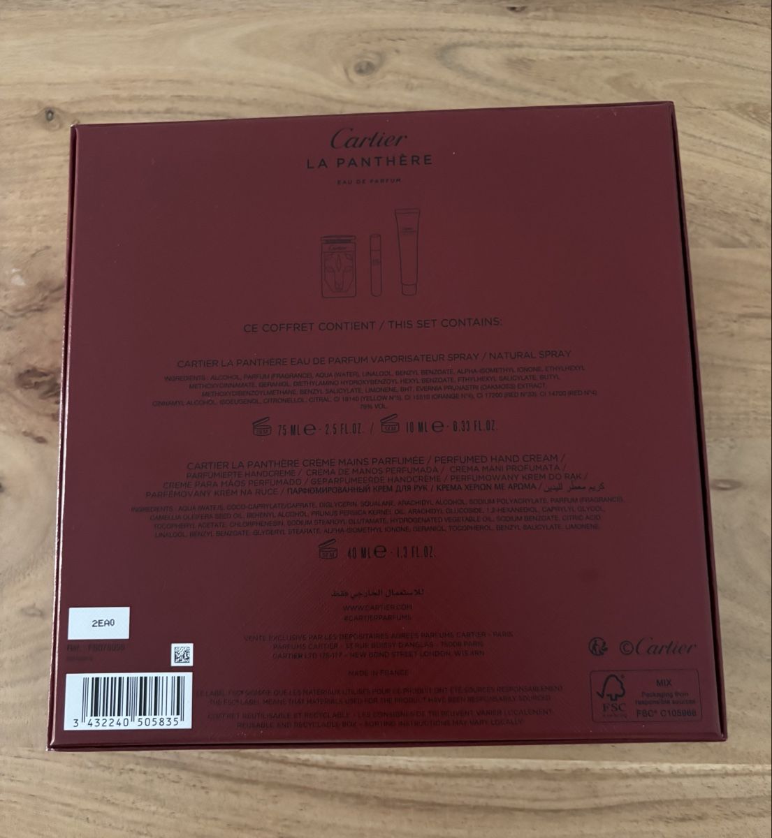 Cartier Parfum & Eau de Toilette: Cartier La Panthère Geschenkset – Neu (gemäss Beschreibung) aus Ittigen von lar_rpc9 2