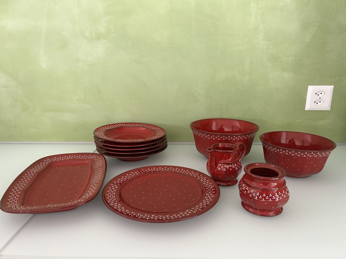 Set di piatti: Geschirr Rosemarie Hartsteingut – Usato da Schwyz venduto da Norbert011