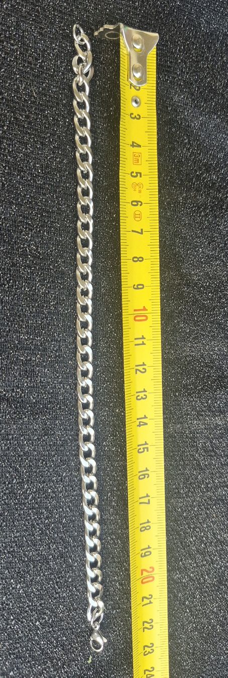 Bracciali & Braccialetti: Bracciale uomo argento catena maglia – Nuovo (secondo la descrizione) da Giubiasco venduto da Stefaniav 3