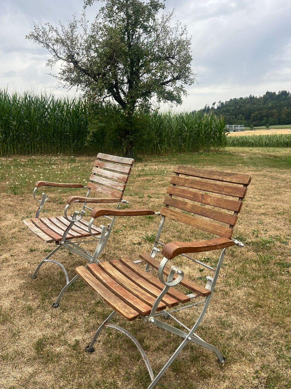 Sedie: 2 Gartenstühle Klappbar – Usato da Allmendingen b. BE venduto da juair 2
