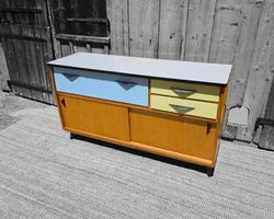 Schiebetüren Sideboard 50er Jahre