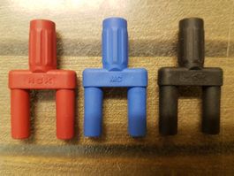 3 HCK/MC SicherheitsDoppelstecker CATII