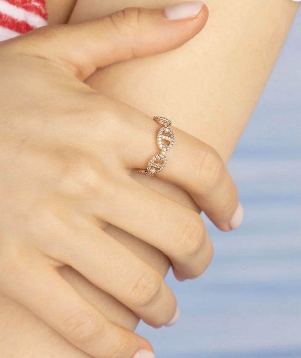 Ringe: APM Monaco Ring Maille Marine   – Neu (gemäss Beschreibung) aus Mülligen von fashion_it