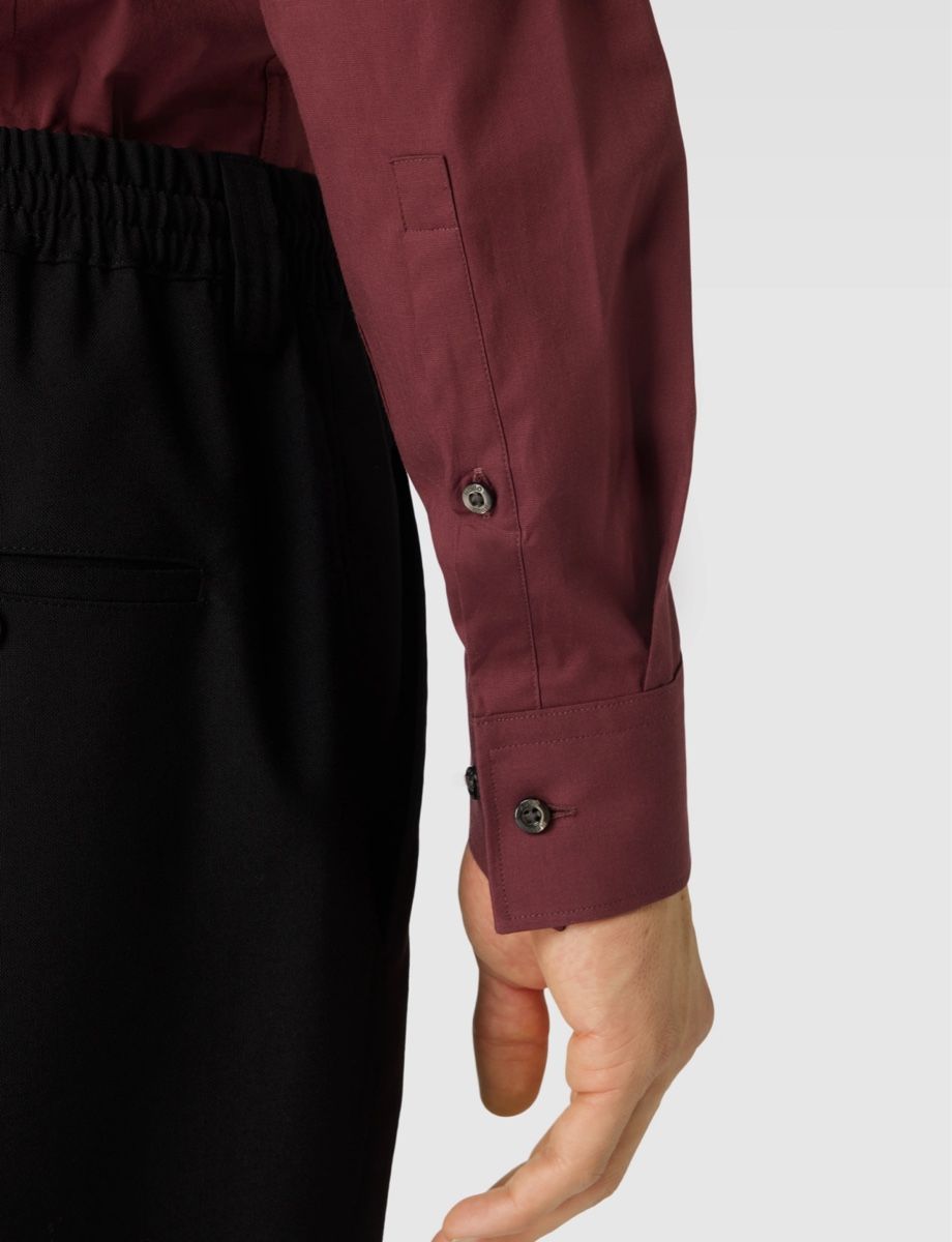 Hugo Boss Camicie: Hugo Boss Hemd in bordeaux 38/15 – Nuovo (secondo la descrizione) da Winterthur venduto da fij_f65r 1