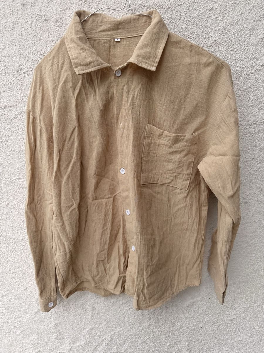Camicie: Beiges Hemd – Usato da Weinfelden venduto da cha_kx8p 1