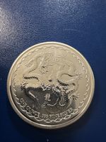 Silbermuenze Niue 2 Dollar 2018 Drache 1 oz 999.9