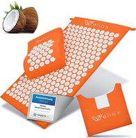 Akupressurmatte Set mit Kissen und Tragetasche