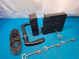 1 HT-Tür Schloss-Set, 4 Schlüssel DM7cm Din RSe (4021X#TBS1)