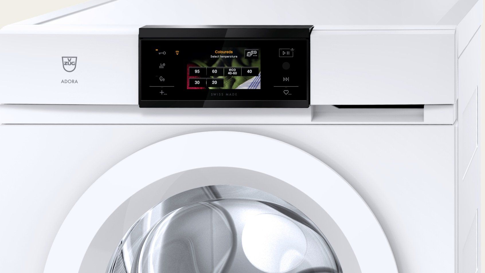 V-Zug Lavatrici: Ersatzteile V-Zug Adora 2019 - Touchscreen Modul – Usato da Beinwil am See venduto da gabipetrovay