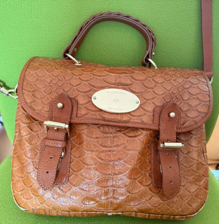 Mulberry Oak Silky Snake Trout Bag