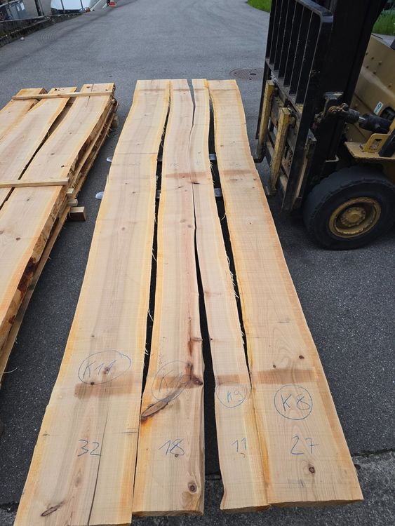 Holzartikel: Kirschbaumbrett Nr. K1 - K11 ( 11 Bretter) – Neu (gemäss Beschreibung) aus Lützelflüh-Goldb von Waelchris 5
