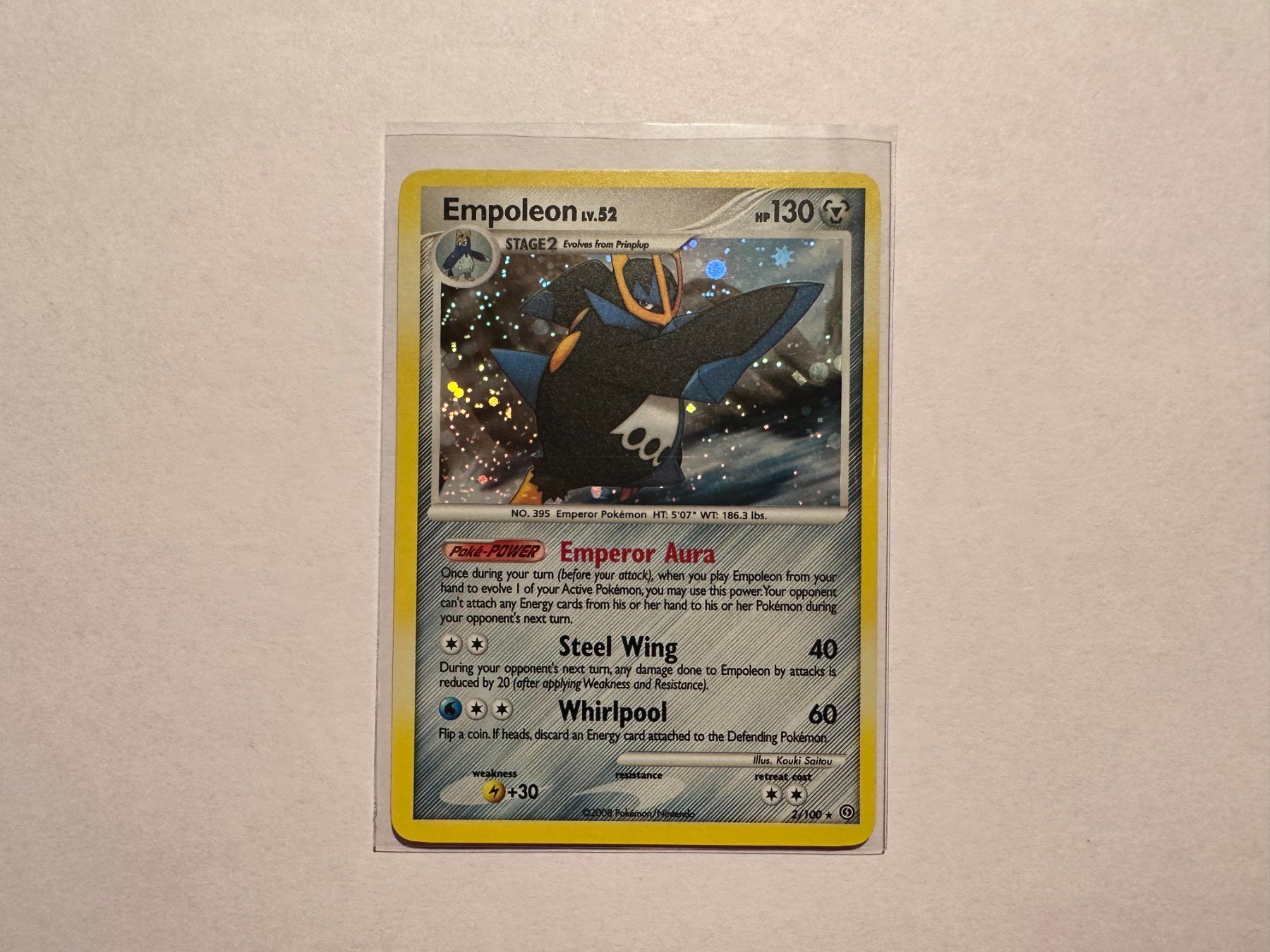 Pokémon Sammelbilder & Trading cards: Empoleon holo D&P Stormfront EN – Gebraucht aus Hagendorn von Pokecollectorch