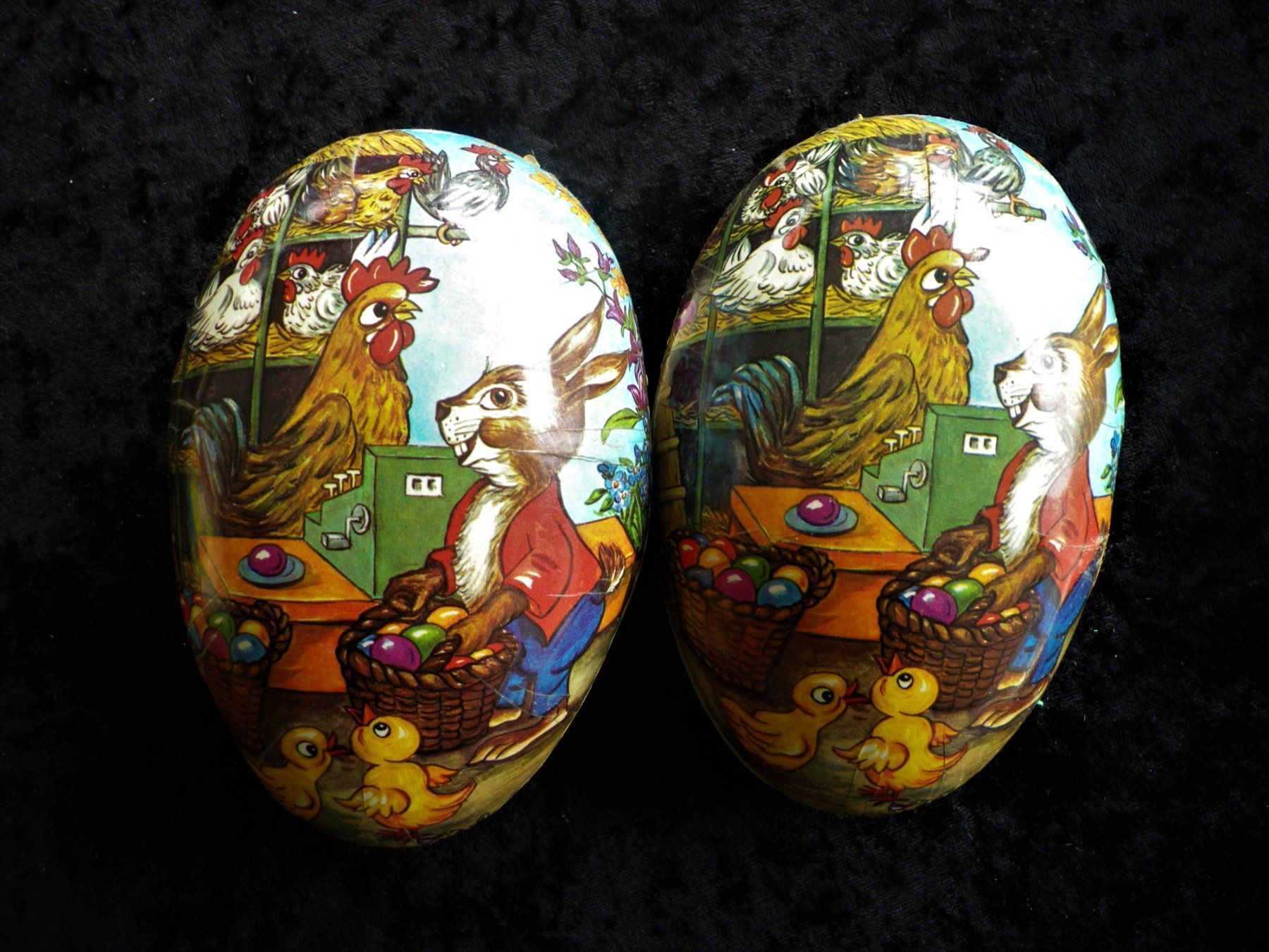Tutte le decorazioni: Antikes GDR Papp-Ei Ostern – Usato da Reinach BL venduto da Annodomini 1