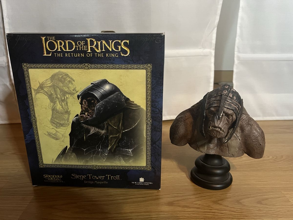 Statuette: LOTR Büste Siege Tower Troll – Usato da Luzern venduto da Mytigger